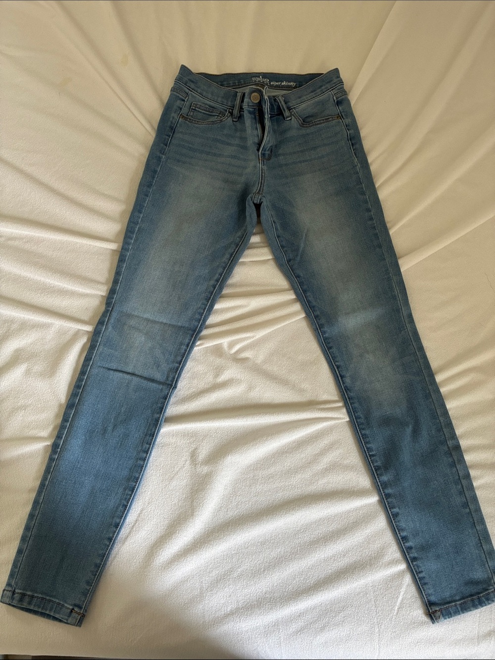 Soho Light Blue Ankle Crop Slim Jeans